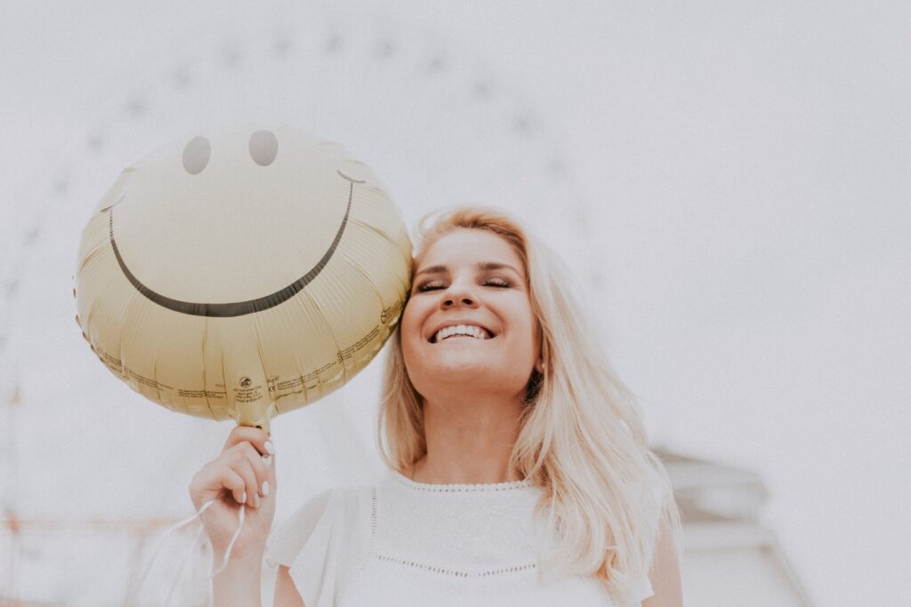 Happy sedation dentistry patient in Northfield, CO